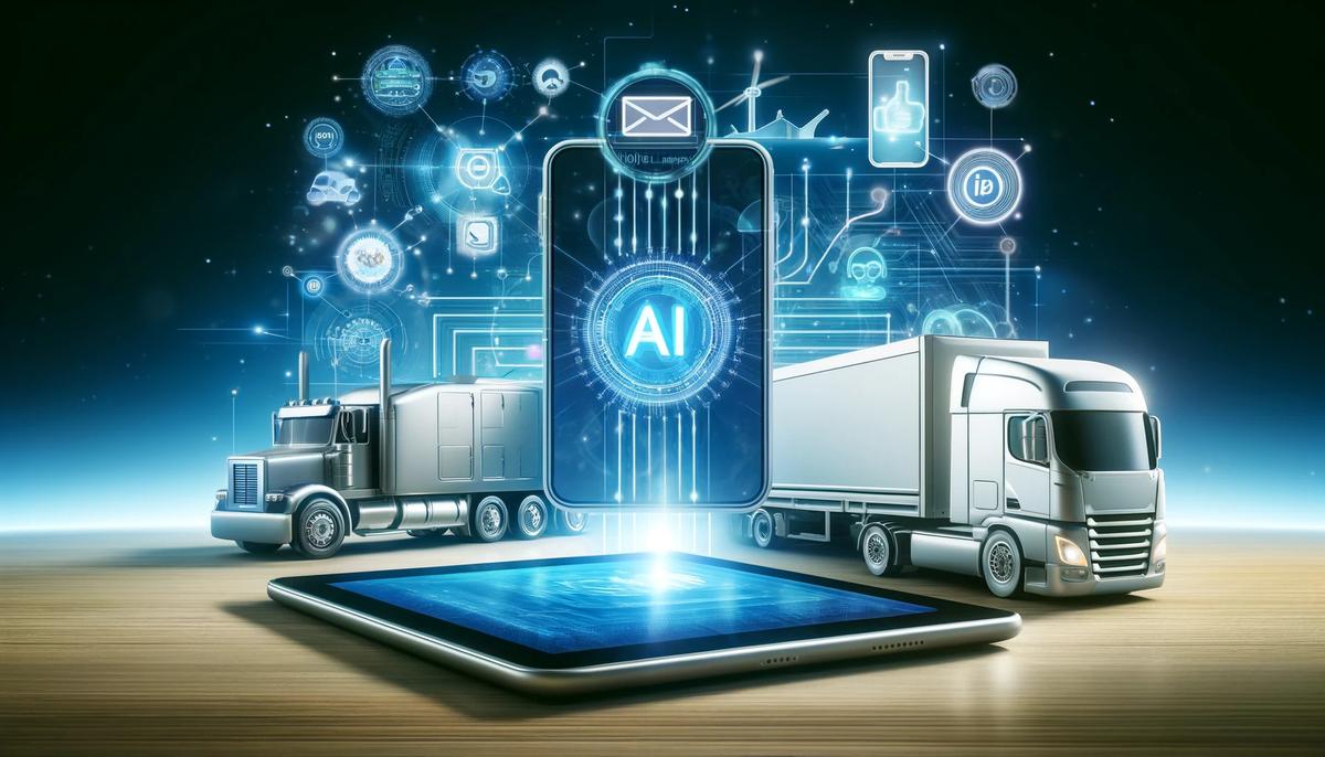 AI trucking in logistics